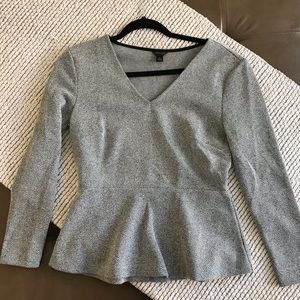 Ann Taylor Peplum Top